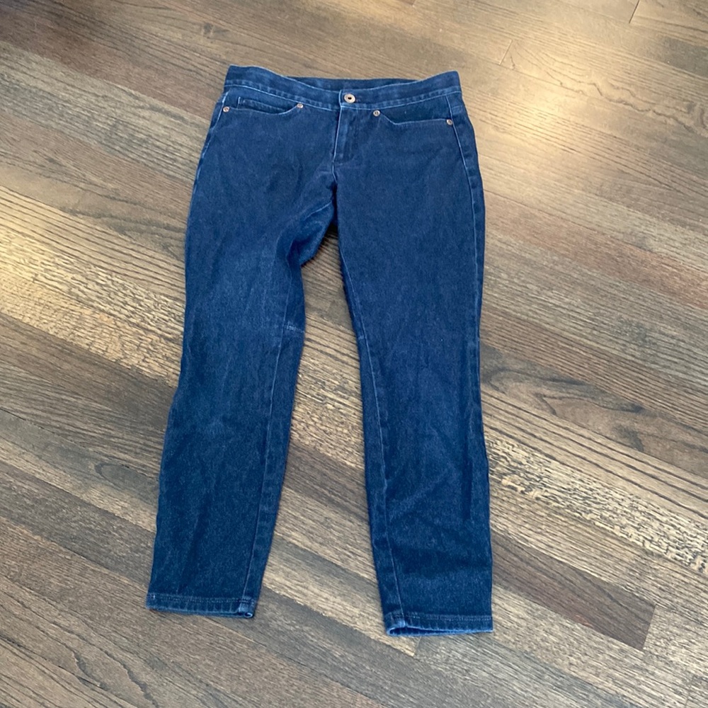 J. Jill Blue Jeans Skinny 2 Petite EUC